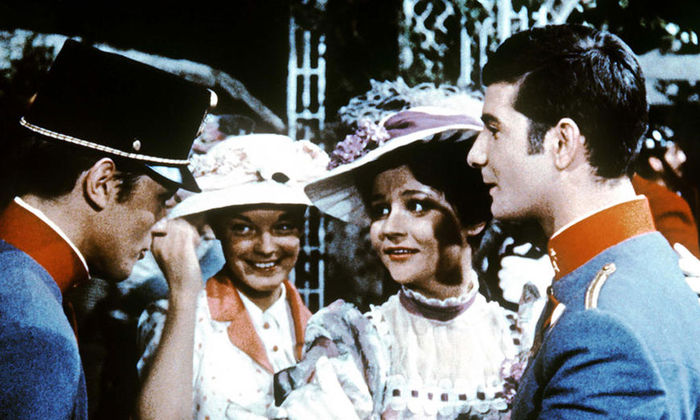 Romy Schneider und Alain Delon. Bild: Sender