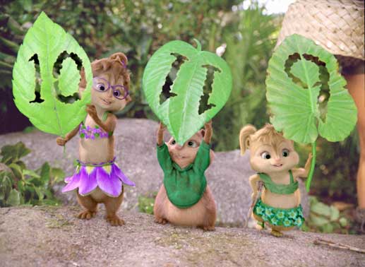 Wieder mt cdabei: die reizenden Chipettes &hellip; Bild: Sender/Fox