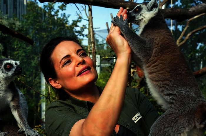 Tierärztin Dr. Susanne Mertens (Elisabeth Lanz). Bild: Sender / ARD / Steffen Junghans