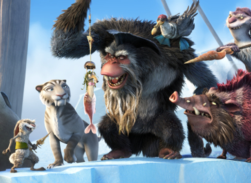 Die Piraten: Flynn, Squint, Shira, Captain Utan, Silas, Dobson, Rasmussen. Bild: Sender/Centfox