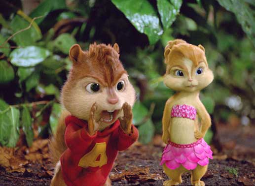 Die Chipmunks in der S&uuml;dsee &hellip; Bild: Sender/Fox