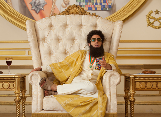 Sasha Baron Cohen genie&szlig;t sein Leben in Wadiya. Bild: Sender/Paramount