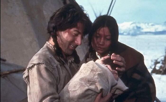 Dustin Hoffman in einer Paraderolle als Little Big Man. Bild: Sender/ Stockbridge-Hiller Productions