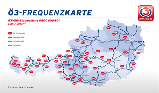 Die Frequenzen von &Atilde;&ndash;3