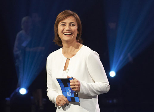 „Ich stelle mich“ – Talk mit Sandra Maischberger. Bild: Sender