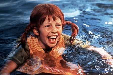Im Bild: Inger Nilsson als Pippi im Wasser.
Fotocredit: ORF/Iduna-Film