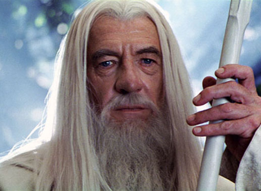 Gandalf (Ian McKellen)  ist einer der m&auml;chtigsten Zauberer Mittelerdes. Bild: Sender