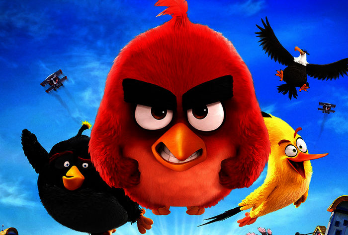 Artwork zum Film &bdquo;Angry Birds&ldquo;. Bild: Sender