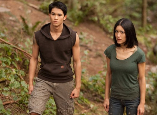 Julia Jones und Booboo Stewart in Breaking Dawn - Bis(s) zum Ende der Nacht: Teil 1. Bild: sky/
2011 Summit Entertainment, LLC