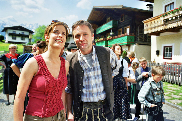 Ursula Buschhorn, Bernhard Schir. Bild: Sender / SATEL / Manfred Wei&szlig;bacher