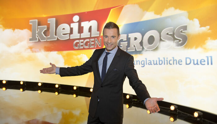 Klein gegen Gro&szlig; - Das unglaubliche Duell mit  Kai Pflaume. Bild: Sender / NDR / Thorsten Jander
