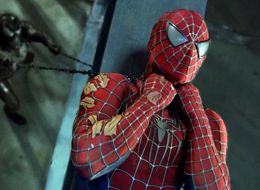 Dritter Einsatz f&uuml;r Peter Parker alias Spider-Man alias Tobey Maguire: Diesmal steht alles auf dem Spiel! Bild: Sender