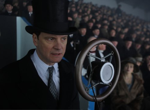 &Ouml;ffentliche Reden sind f&uuml;r den stotternden K&ouml;nig (Colin Firth) ein Grausen. Bild: Paramount