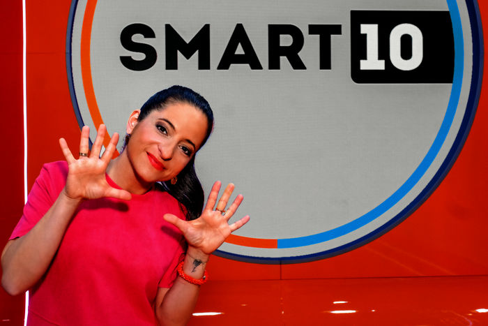 Smart 10: Caroline Athanasiadis. Bild: Sender / ORF / G&uuml;nther Pichlkostner