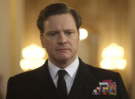 Ein stotternder Regent: Colin Firth als K&ouml;nig George V. Bild: Paramount