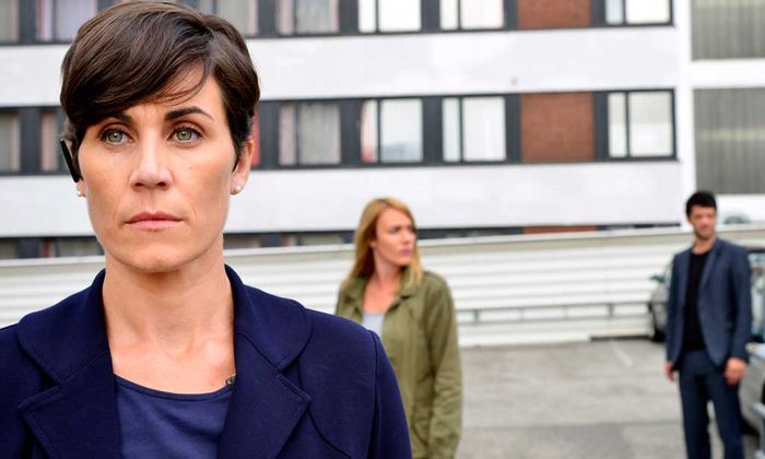  LKA-Ermittlerin Ursula Thern (Nina Kunzendorf), Mario Kreutzer (Carlo Ljubek) und Nadja Lenz (Alwara H&ouml;fels) m&ouml;chten den Kronzeugen Victor Miro &uuml;bernehmen. Bild: Sender / Christiane Pausch
