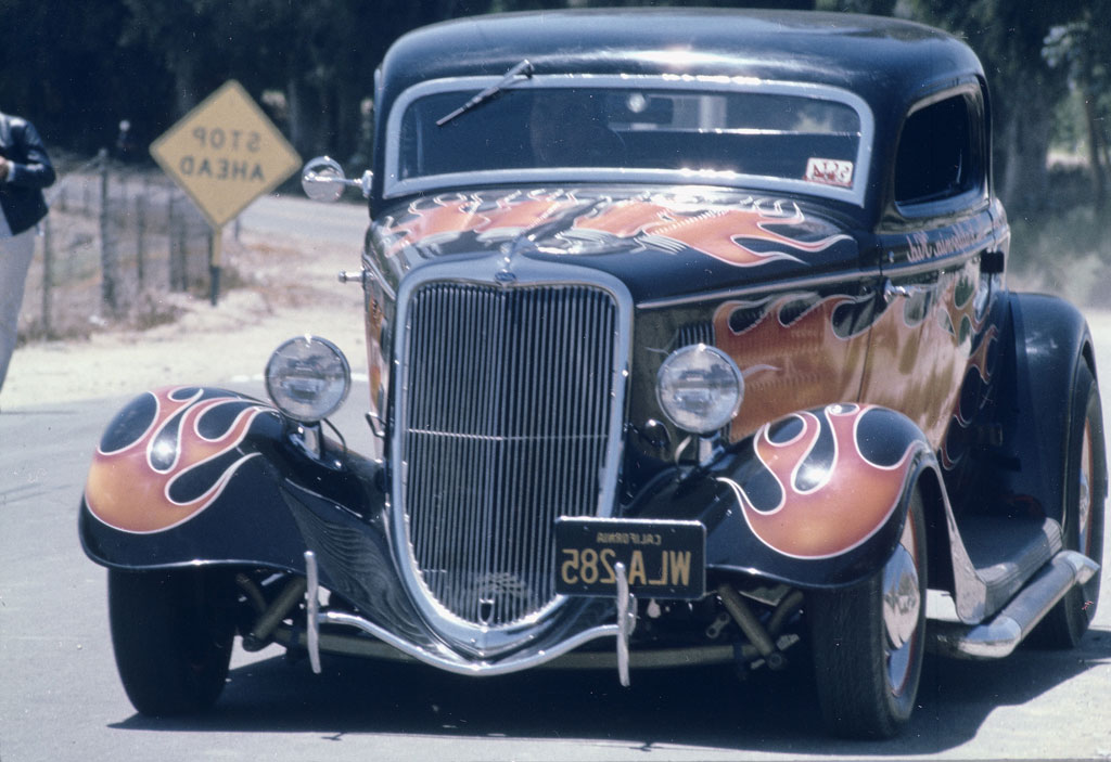 Kein Wagen in Clarksburg kann es mit dem Hot Rod &bdquo;California Kid&ldquo; aufnehmen. Bild: Sender / Terry K. Meade