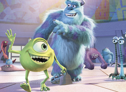 Mike Wazowski (vorne l.) und James P. Sullivan (vorne r.) geh&ouml;ren eindeutig zu den beliebtesten Monstern der gesamten Firma ... Bild: Sender / Buena Vista