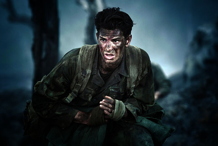 Desmond Doss (Andrew Garfield). Bild: Sender / TVNOW / Mark Rogers Universum