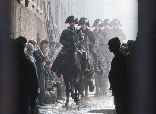 Russell Crowe als Javert in Les Mis&eacute;rables. Bild: Sender / Universal Pictures