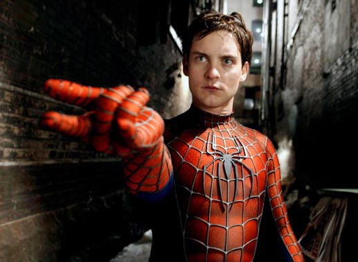 Eigentlich wollte Peter Parker (Tobey Maguire) sein Spider-Man-Kost&uuml;m an den Nagel h&auml;ngen. Bild: Sender.