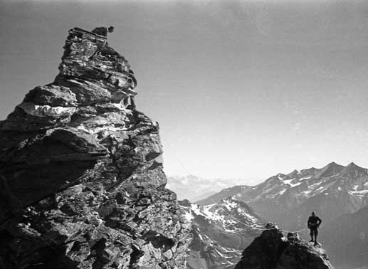 Szene aus &bdquo;Der Berg ruft&ldquo;. Bild: Sender / Ernst Baumann