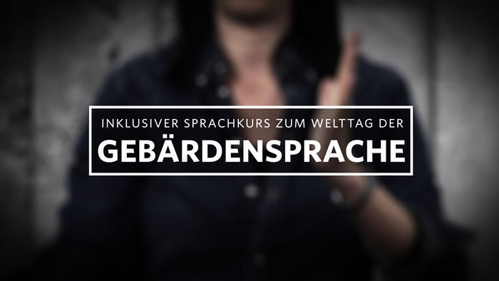 Zum Welttag der Geb&auml;rdensprache. Bild: Sender/ORF